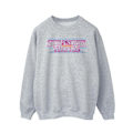 Miniatyrbild 1 av 3: Netflix Mens Stranger Things Retro Title Sweatshirt S Sports Grå Sports Grey S