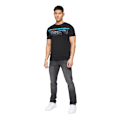 Miniatyrbild 3 av 3: Crosshatch Herr Svelte Stretch Jeans 36R Tvättad Grå Washed Grey 36R