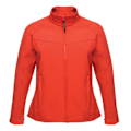 Miniatyrbild 1 av 2: Regatta Professional Dam Uproar Softshell Vindtät Jacka Seal Grey 18