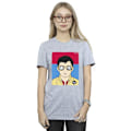 Miniatyrbild 2 av 3: Netflix Dam/Kvinnor Sex Education Otis Illustrerad Bomull Pojkvän Sports Grey 3XL