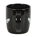 Miniatyrbild 3 av 3: Something Different Forest Bee Mug One Size Svart/Vit Black/White One Size