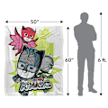 Miniatyrbild 5 av 6: PJ Masks Grupp Pose Filt One Size Vit White One Size