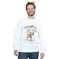Miniatyrbild 2 av 5: Looney Tunes Herr Wile E Coyote Gitarr Sweatshirt XL Vit White XL