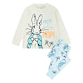 Miniatyrbild 1 av 3: Peter Rabbit Boys Hop Tryckt Lång Pyjamas Set 3-4 År Blå Blue 3-4 Years