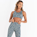 Miniatyrbild 4 av 6: Dare 2B Dam/Kvinnor Fleur East Edit Swift Animal Print Sport Lilypad Green XS
