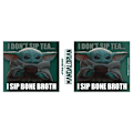 Miniatyrbild 2 av 2: Star Wars: The Mandalorian Bone Broth Grogu Mugg 12cm x 10.5cm x Green/White 12cm x 10.5cm x 8.7cm