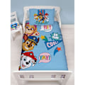 Miniatyrbild 5 av 6: Paw Patrol Cool Påslakan Set Enkelsäng Blå Blue Single