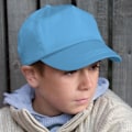 Miniatyrbild 2 av 2: Result Unisex Barn/Kids Enkelt Basebollkeps One Size Himmelblå Sky Blue One Size