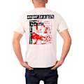 Miniatyrbild 2 av 3: Rage Against the Machine Unisex Vuxen Ilska Är En Gåva Bak Prin White XL