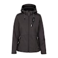 Miniatyrbild 1 av 4: Trespass Dam/Kvinnor Neman TP75 Softshell Jacka XL Mörkgrå Dark Grey XL