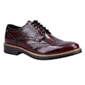 Miniatyrbild 1 av 5: Base London Herr Woburn Excel Läder Brogues 14 UK Bordo Bordo 14 UK