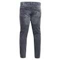 Miniatyrbild 2 av 3: Duke Herr D555 Benson Stretch Tapered Kingsize Jeans 40XL Grå Grey Stonewash 40XL