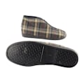 Miniatyrbild 5 av 5: Sleepers Mens Jed II Thermal Zip Check Bootee Slippers 8 UK Gre Grey 8 UK