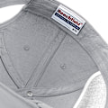 Miniatyrbild 2 av 4: Beechfield Unisex Plain Original 5 Panel Baseball Cap One Size Light Grey One Size