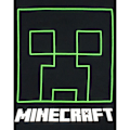 Miniatyrbild 3 av 5: Minecraft Creeper Face Sweatshirt för pojkar 11-12 år Svart Black 11-12 Years