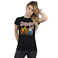 Miniatyrbild 2 av 3: Scooby Doo Dam/Kvinnor Klassisk Grupp Bomull T-shirt XXL Svart Black XXL