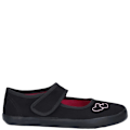 Miniatyrbild 3 av 3: Mirak Bar Plimsoll / Flickskor / Flickor BTS 9 UK Småbarn Svart Black 9 UK Toddler