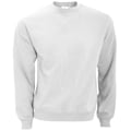 Miniatyrbild 1 av 4: B&C Herr Crew Neck Sweatshirt Top S Vit White S