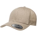 Miniatyrbild 1 av 2: Yupoong Flexfit Retro Snapback Trucker Cap (2-pack) One Size Khaki/Khaki One Size
