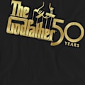 Miniatyrbild 3 av 5: The Godfather Unisex Vuxen 50-årsjubileum Logo T-Shirt XL Svart Black XL