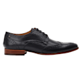 Miniatyrbild 3 av 5: Base London Barbera Läder Brogues 8 UK Svart Black 8 UK