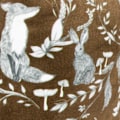 Miniatyrbild 3 av 3: Furn Buckthorn Velvet Woodland Dörrstopp En Storlek Amber Amber One Size