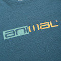 Miniatyrbild 3 av 3: Animal Mens Jacob Distressed Logo Organic T-Shirt XS Teal Teal XS