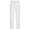 Miniatyrbild 1 av 2: Portwest Stretch Chino Slim Byxor för Kvinnor 36R Vit White 36R