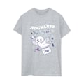 Miniatyrbild 1 av 3: Harry Potter Dam/Kvinna Uggla Brev Från Hogwarts Bomull Pojkvän Sports Grey 3XL