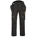 Miniatyrbild 1 av 2: Portwest Herr Wx3 Eco Stretch Holster Pocket Byxor 34R Svart Black 34R
