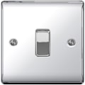 Miniatyrbild 1 av 3: BG 10AX 2-vägsbrytare 1-fack krom Chrome 1 Gang