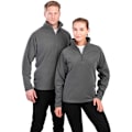 Miniatyrbild 2 av 3: Result Core Micron Anti-Pill Fleece Top XL Charcoal för män Charcoal XL
