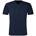 Miniatyrbild 1 av 4: B&C Herr Exact V-halsad kortärmad T-shirt 2XL Marinblå Navy Blue 2XL