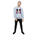 Miniatyrbild 5 av 6: Disney Herr Mickey Mouse Ansikte Sweatshirt L Sports Grey Sports Grey L