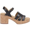 Miniatyrbild 4 av 6: Hush Puppies Dam/Dam Poppy Fisherman Sandaler 6 UK Svart Black 6 UK