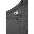 Miniatyrbild 3 av 4: Animal Noah Organisk Henley T-shirt Herr XS Charcoal Charcoal XS