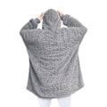 Miniatyrbild 2 av 3: Ribbon Unisex Vuxen Teddy Fleece Oversized Hoodie One Size Grå Grey One Size