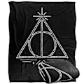 Miniatyrbild 1 av 6: Harry Potter Dödsrelikerna Filt One Size Flerfärgad Multicoloured One Size