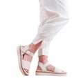 Miniatyrbild 2 av 3: Var kommer det ifrån Dam/Dam Phoenix PU Sandaler 6 UK Cream Cream 6 UK