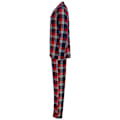Miniatyrbild 3 av 6: SF Tartan Pyjamasset Herr M Röd/Marinblå Red/Navy M