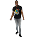Miniatyrbild 4 av 5: Marvel Herr Spider-Man Block T-shirt XL Svart Black XL