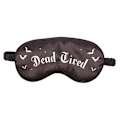 Miniatyrbild 1 av 3: Something Different Dead Tired Satin Ögonmask One Size Svart Black One Size