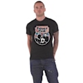 Miniatyrbild 4 av 4: Johnny Cash Unisex Vuxen Walking Guitar & Front On T-Shirt XL B Black XL