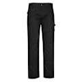 Miniatyrbild 1 av 2: Portwest Herr Super Work Byxor 34R Svart Black 34R