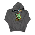 Miniatyrbild 1 av 5: DC Comics Herr DC Bombshells Poison Ivy Badge Hoodie L Charcoal Charcoal L