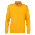 Miniatyrbild 1 av 4: Cottover Unisex Vuxen Halv Zip Sweatshirt L Gul Yellow L