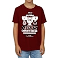 Miniatyrbild 3 av 5: National Lampoon´s Christmas Vacation Boys Merry Christmoose T-shirt Burgundy 7-8 Years