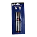 Miniatyrbild 1 av 2: Just Stationery Rollerball Pen (3-pack) One Size Blå/Svart/ Blue/Black/Red One Size