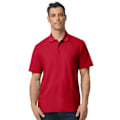 Miniatyrbild 1 av 2: Gildan SoftStyle Double Pique Poloskjorta M Cherry Red Cherry Red M