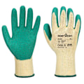 Miniatyrbild 1 av 2: Portwest A100 Latex Grip Handskar M Grön Green M